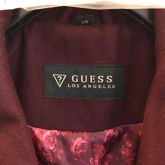 Guess Belted Wrap Coat - Picture 4 of 4